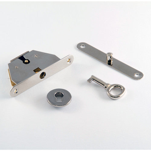 Nickel Plated Box Lock