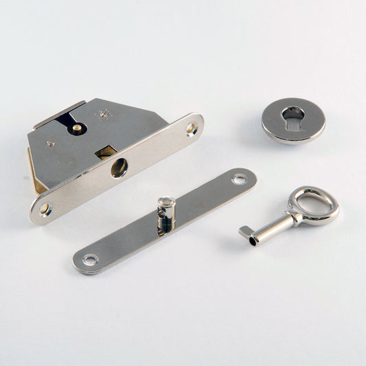 Nickel Plated Box Lock